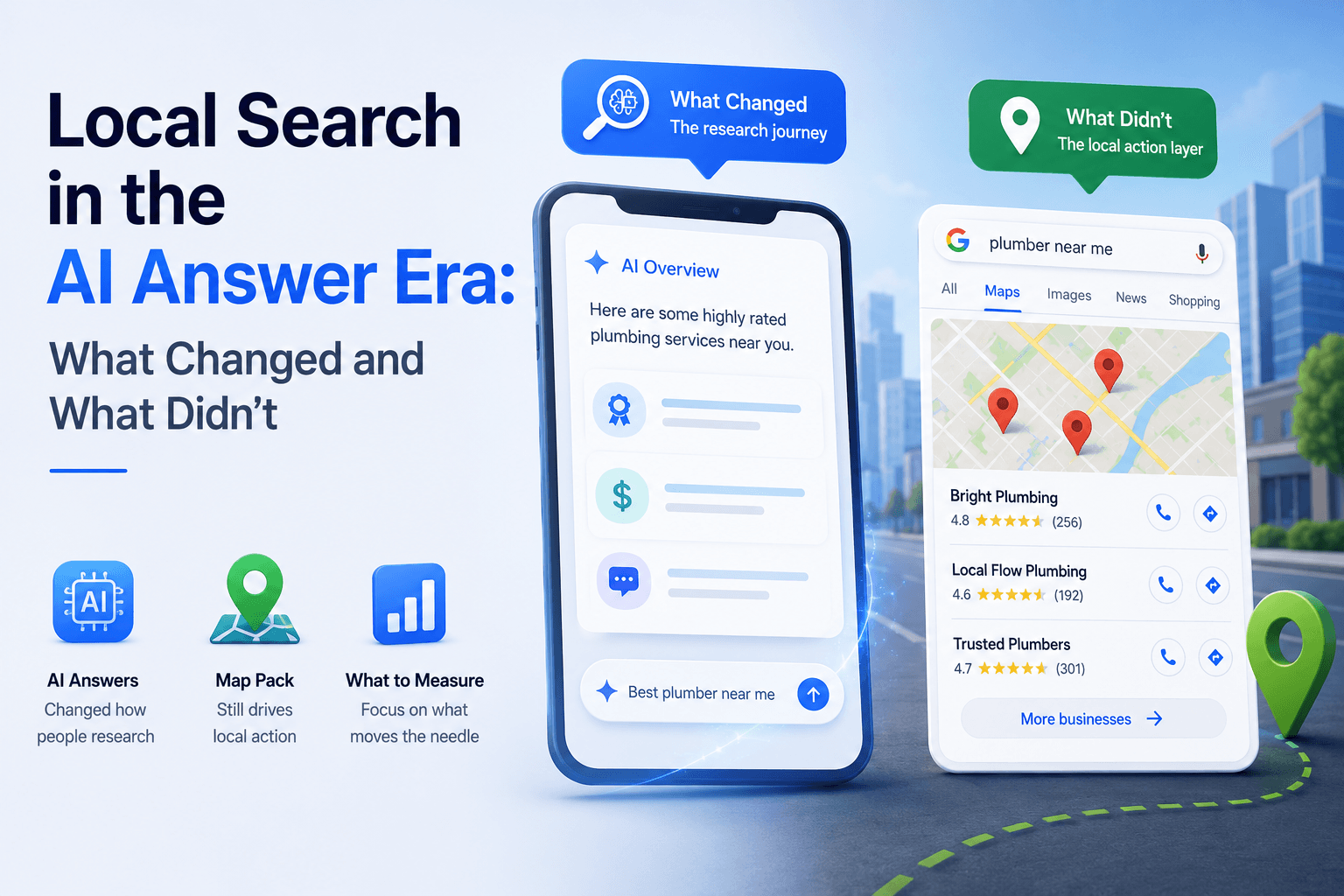 Local Search in the AI Answer Era: What Changed and What Didn't